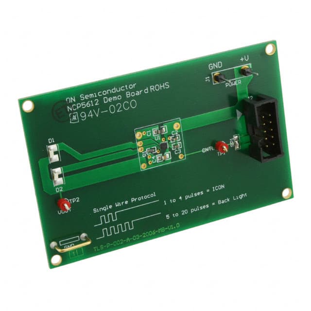 NCP5612GEVB ON Semiconductor                                                                    EVAL BOARD FOR NCP5612G