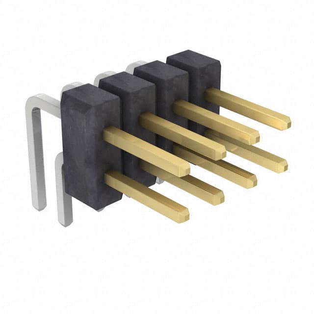 PZC04DBAN Sullins Connector Solutions                                                                    CONN HEADER .100 DUAL R/A 8POS