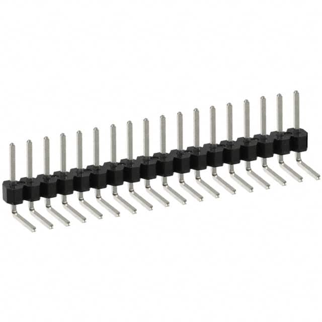 PEC18SBBN Sullins Connector Solutions                                                                    CONN HEADER .100 SINGL R/A 18POS