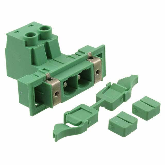 1703454 Phoenix Contact                                                                    TERM BLK HEADER 2POS GREEN