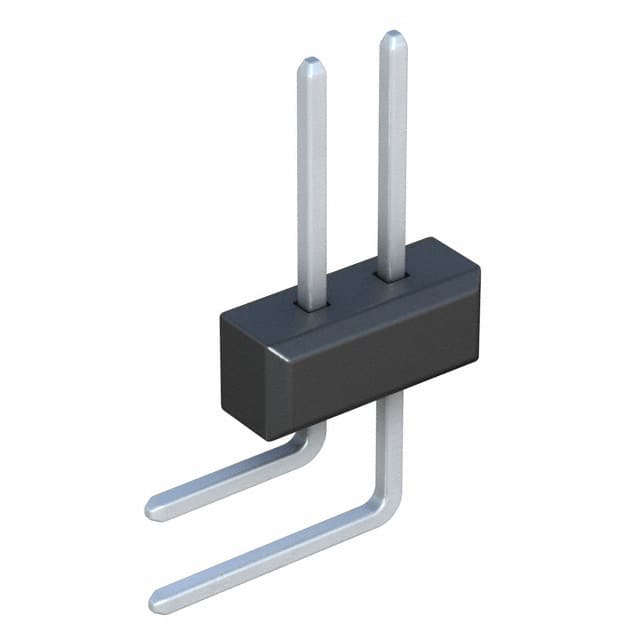 PEC01DBAN Sullins Connector Solutions                                                                    CONN HEADER .100 DUAL R/A 2POS