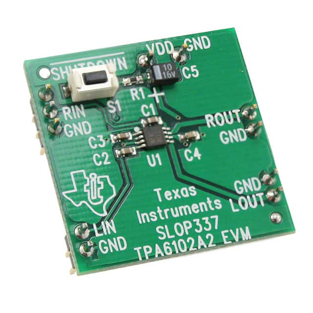 TPA6102A2EVM Texas Instruments                                                                    EVAL MOD FOR TPA6102A2