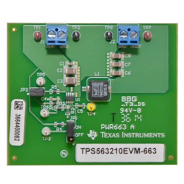 TPS563210EVM-663 Texas Instruments                                                                    EVAL BOARD FOR TPS563210