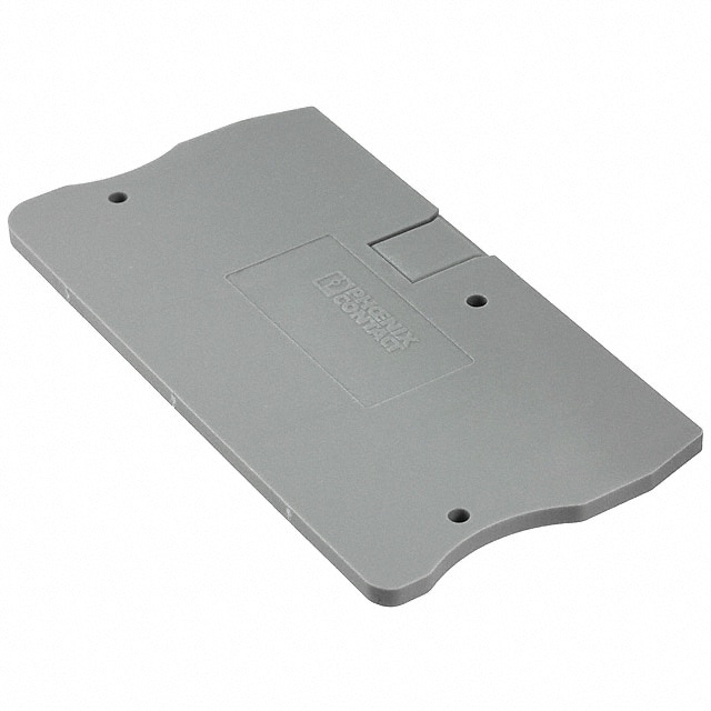 3030433 Phoenix Contact                                                                    END COVER GRAY