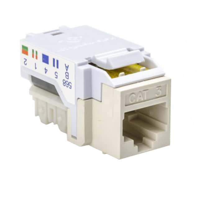 RJ45FC3-FW HellermannTyton                                                                    INSERT RJ45 JACK TO IDC CONN