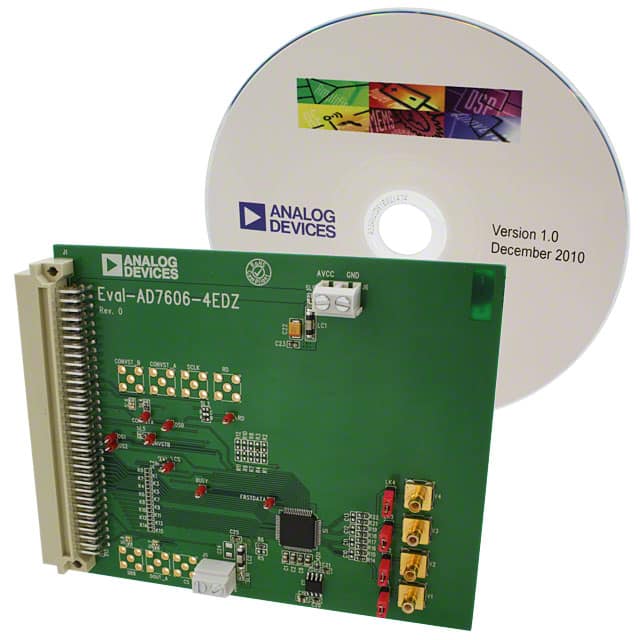 EVAL-AD7606-4EDZ Analog Devices Inc.                                                                    EVAL BOARD FOR AD7606