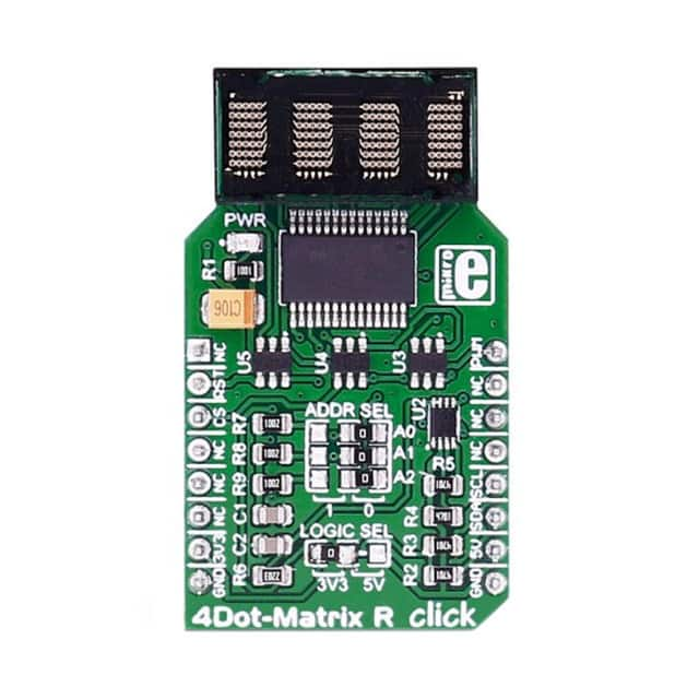 MIKROE-2706 MikroElektronika                                                                    4DOT MATRIX R CLICK