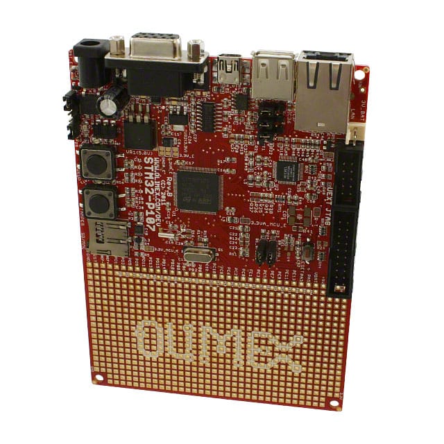 STM32-P107 Olimex LTD                                                                    ST M3 STM32F107 PROTOTYPE BOARD