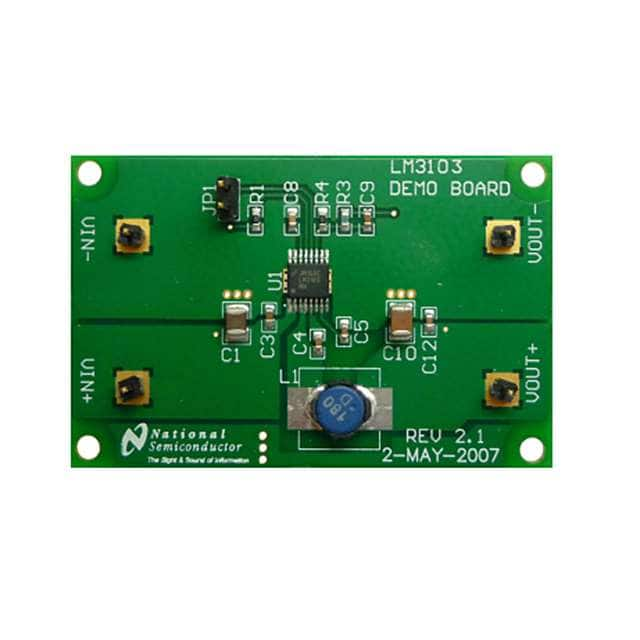 LM3103EVAL Texas Instruments                                                                    BOARD EVALUATION LM3103