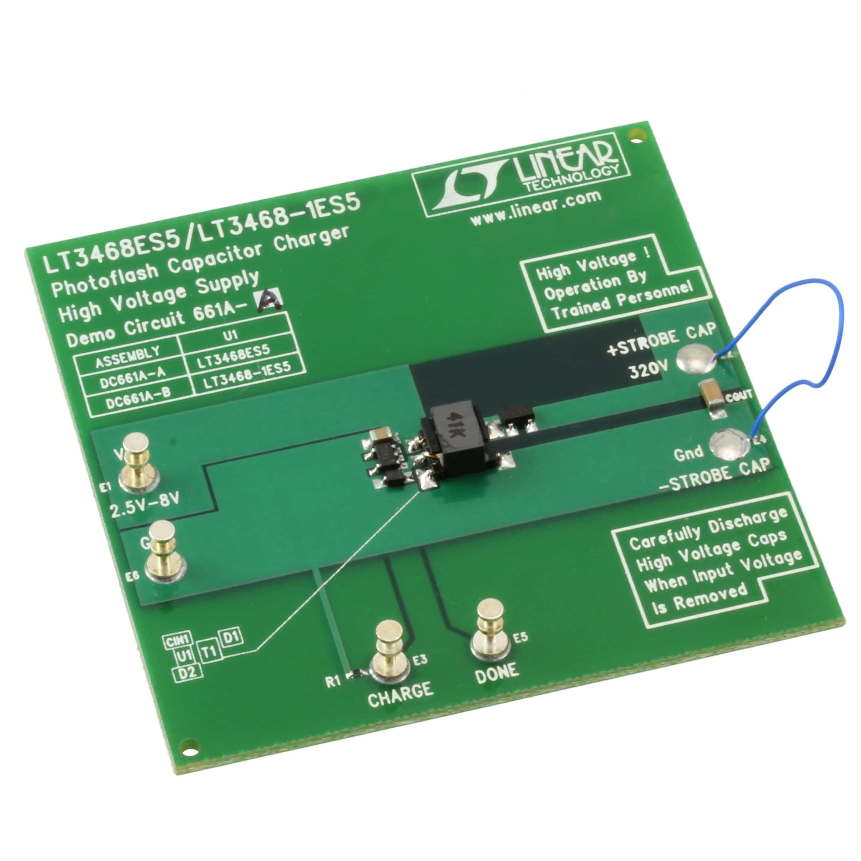 DC661A-A Linear Technology/Analog Devices                                                                    BOARD EVAL FOR LT3468ES5