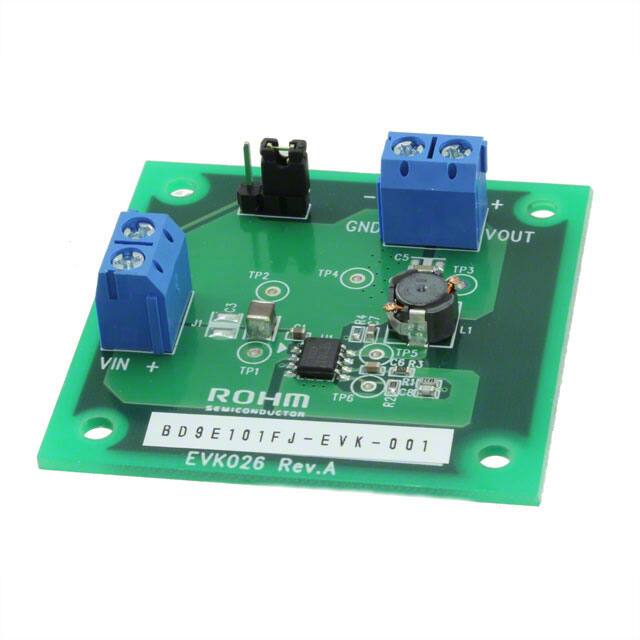 BD9E101FJ-EVK-001 Rohm Semiconductor                                                                    EVAL BOARD BD9E101FJ