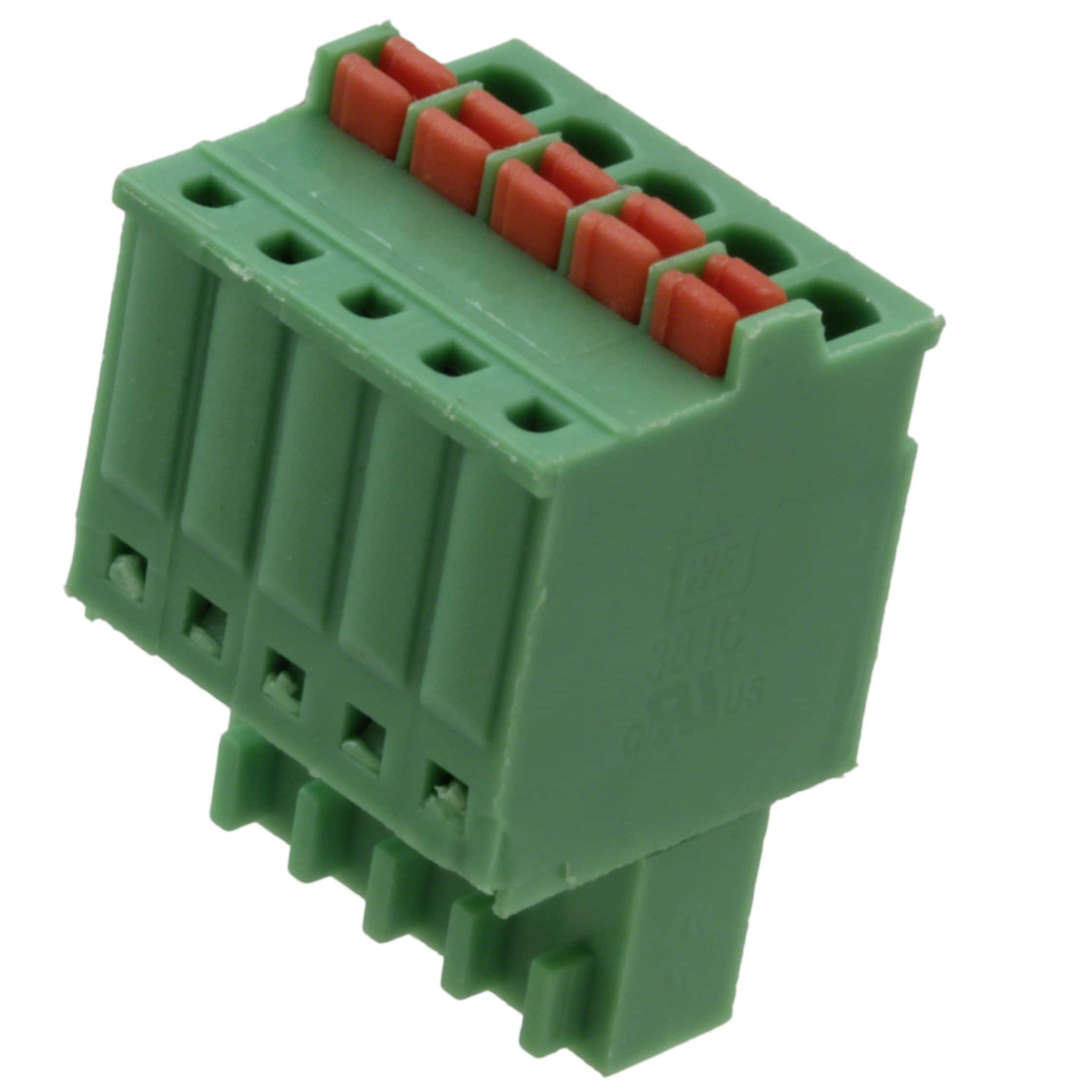 691381000005 Wurth Electronics Inc.                                                                    TERM BLOCK PLUG 5POS STR 2.5MM