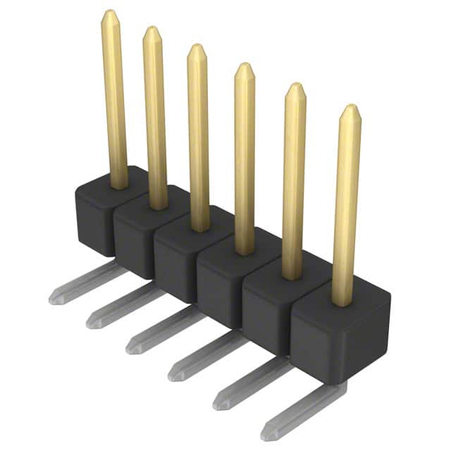 PBC06SGAN Sullins Connector Solutions                                                                    CONN HEADER .100 SINGL R/A 6POS