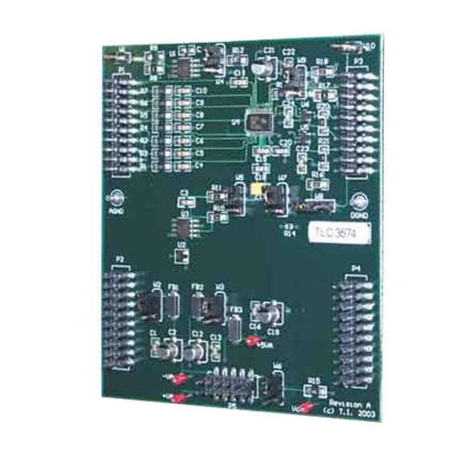 TLC3574EVM Texas Instruments                                                                    EVALUATION MODULE FOR TLC3574