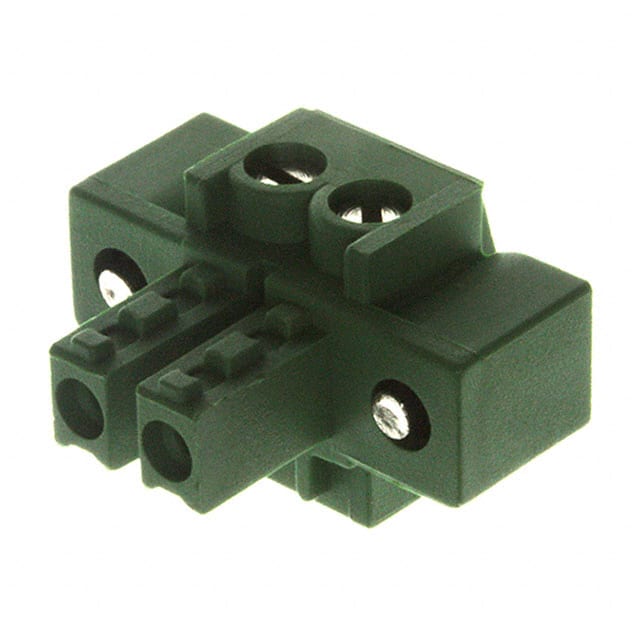 284511-2 TE Connectivity AMP Connectors                                                                    TERM BLOCK PLUG 2POS STR 3.81MM