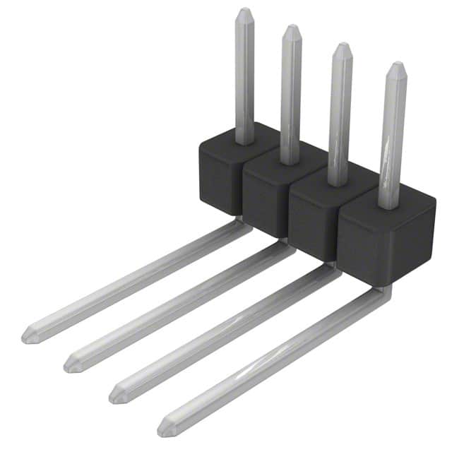 PEC04SBDN Sullins Connector Solutions                                                                    CONN HEADER .100 SINGL R/A 4POS