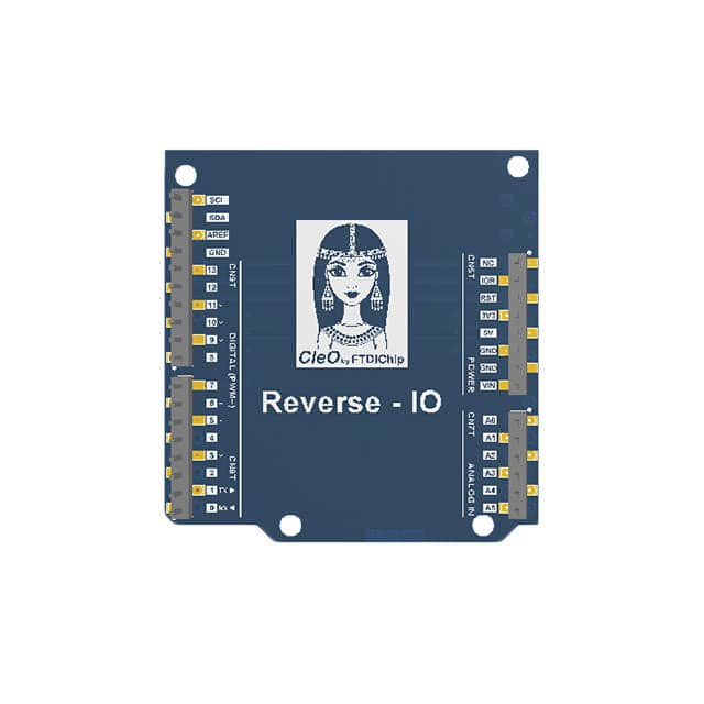 CLEO-RIO1 FTDI, Future Technology Devices International Ltd                                                                    CLEO REVERSE IO PINS SHIELD