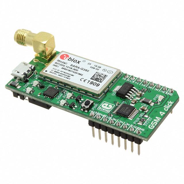 MIKROE-2388 MikroElektronika                                                                    GSM 4 CLICK