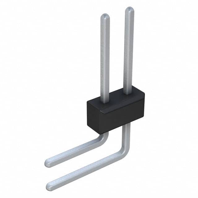 PEC01DGBN Sullins Connector Solutions                                                                    CONN HEADER .100 DUAL R/A 2POS