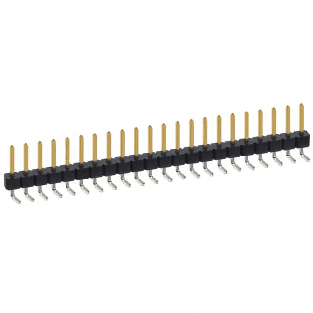 PBC22SBAN Sullins Connector Solutions                                                                    CONN HEADER .100 SINGL R/A 22POS