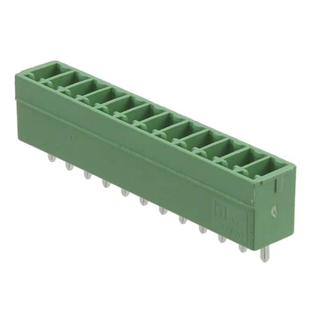 1843703 Phoenix Contact                                                                    TERM BLOCK HDR 12POS VERT 3.5MM