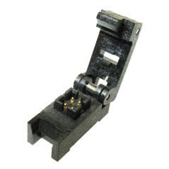 AXS-3225-04-12 Abracon LLC                                                                    SOCKET 4PAD 3.2X2.5 CRYSTAL