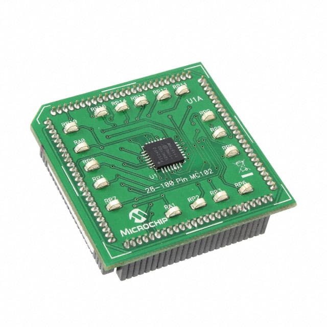 MA240026 Microchip Technology                                                                    MODULE PLUG-IN PIC24FJ16MC102