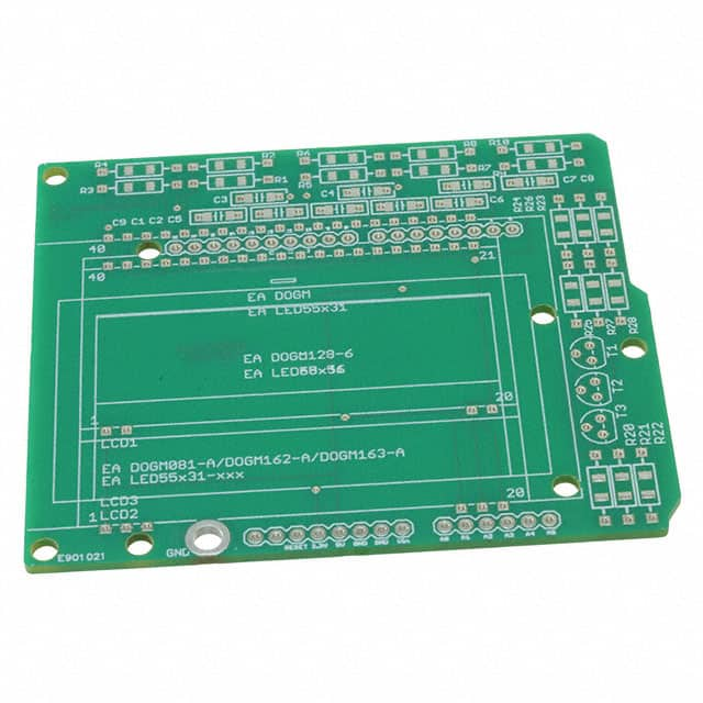 EA PCBARDDOG7565 Electronic Assembly GmbH                                                                    ARDUINOSHIELD / PCB 7565