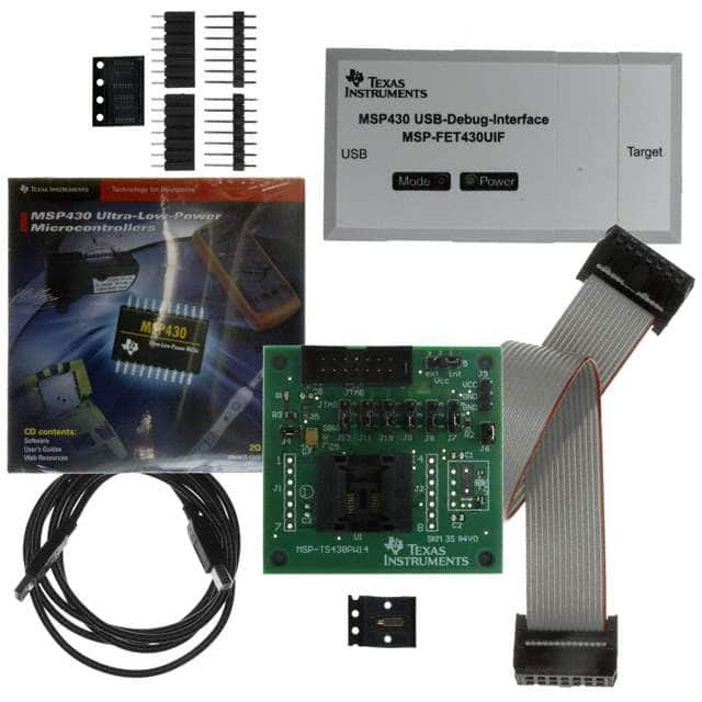 MSP-FET430U14 Texas Instruments                                                                    KIT MSP 430/PROGRAMMER 14PIN