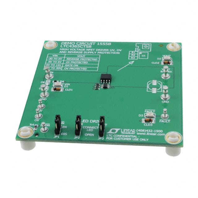 DC1555B Linear Technology/Analog Devices                                                                    DEMO BOARD FOR LTC4365