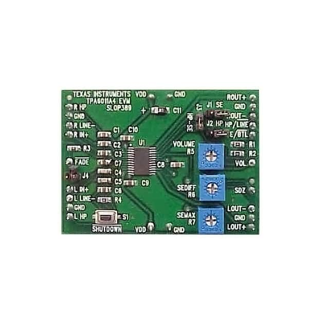 TPA6011A4EVM Texas Instruments                                                                    EVAL MOD FOR TPA6011A4