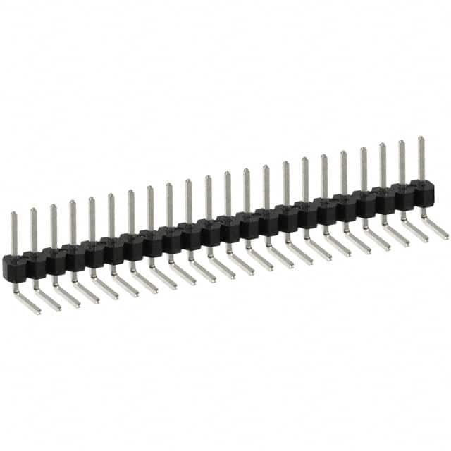 PEC22SBBN Sullins Connector Solutions                                                                    CONN HEADER .100 SINGL R/A 22POS