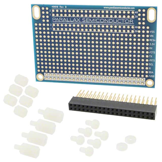 40010 Parallax Inc.                                                                    QUICKSTART PROTO BOARD