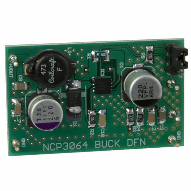 NCP3064DFBCKGEVB ON Semiconductor                                                                    EVAL BOARD FOR NCP3064DFBCKG