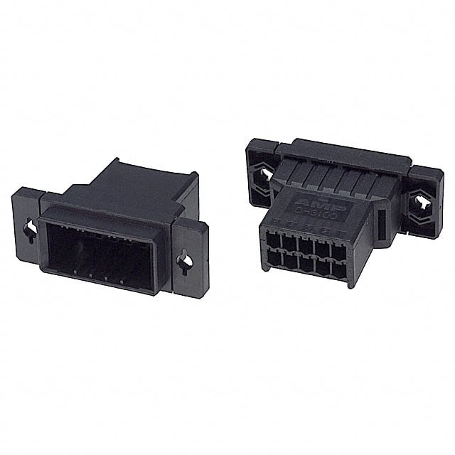 178803-5 TE Connectivity AMP Connectors                                                                    CONN HOUSING TAB 10POS DUAL PANL