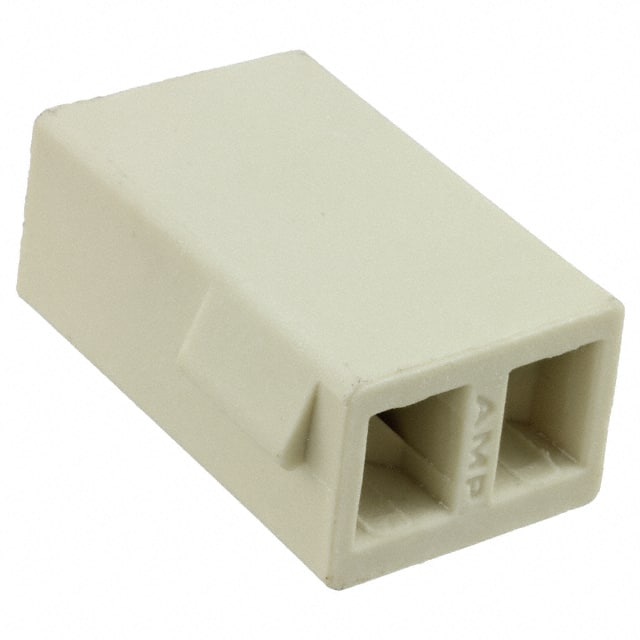 521139-1 TE Connectivity AMP Connectors                                                                    2 CIR HEAVY DUTY BURNER HSG.