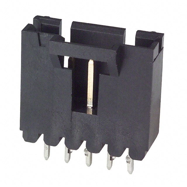 103670-4 TE Connectivity AMP Connectors                                                                    CONN HEADER VERT .100 5POS 15AU