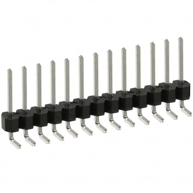 PEC13SGAN Sullins Connector Solutions                                                                    CONN HEADER .100 SINGL R/A 13POS