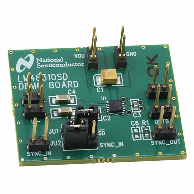 LM48310SDBD/NOPB Texas Instruments                                                                    BOARD EVALUATION LM48310SD