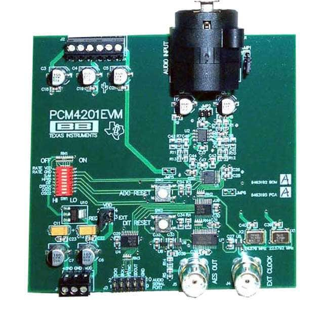 PCM4201EVM Texas Instruments                                                                    EVALUATION MODULE FOR PCM4201