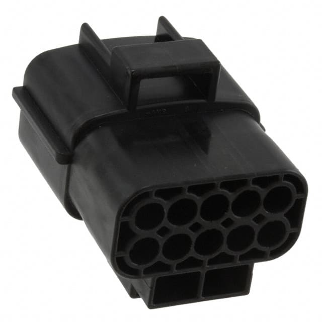 174657-2 TE Connectivity AMP Connectors                                                                    CONN CAP HOUSING 10POS BLACK