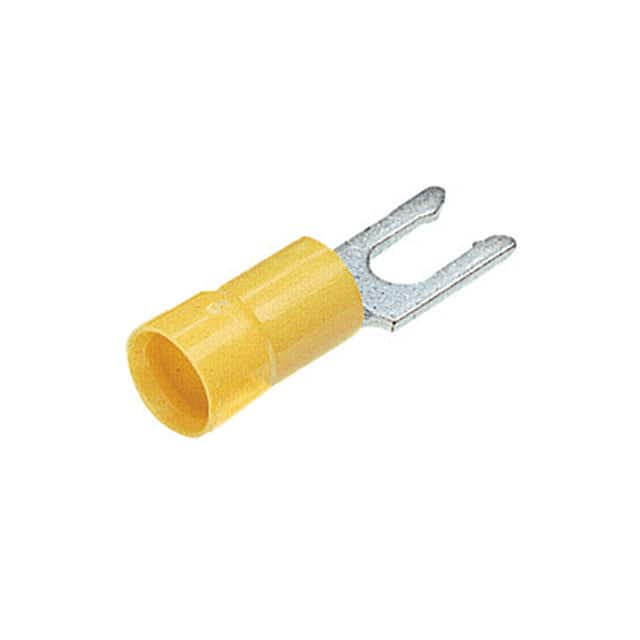 PV10-6LFB-2K Panduit Corp                                                                    CONN SPADE TERM 10-12AWG #6 YEL