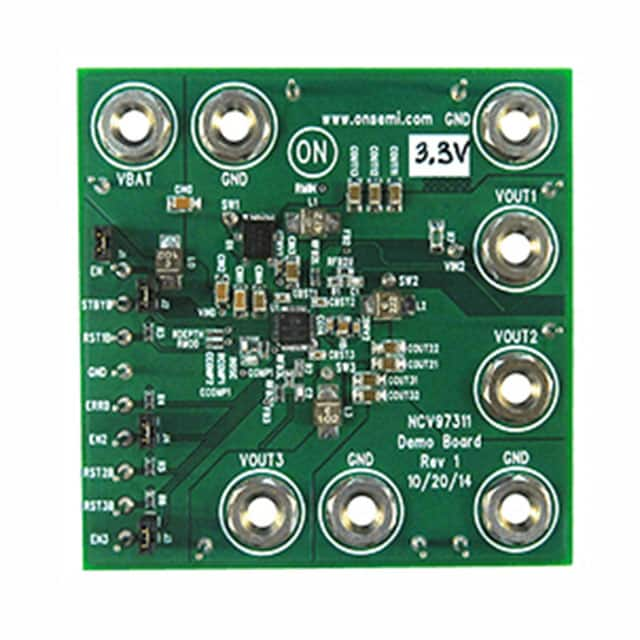 NCV97311MW33GEVB ON Semiconductor                                                                    EVAL BOARD NCV97311MW33G