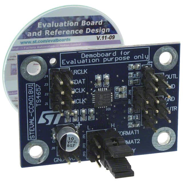 STEVAL-CCA018V1 STMicroelectronics                                                                    EVAL BOARD A/D TS4657