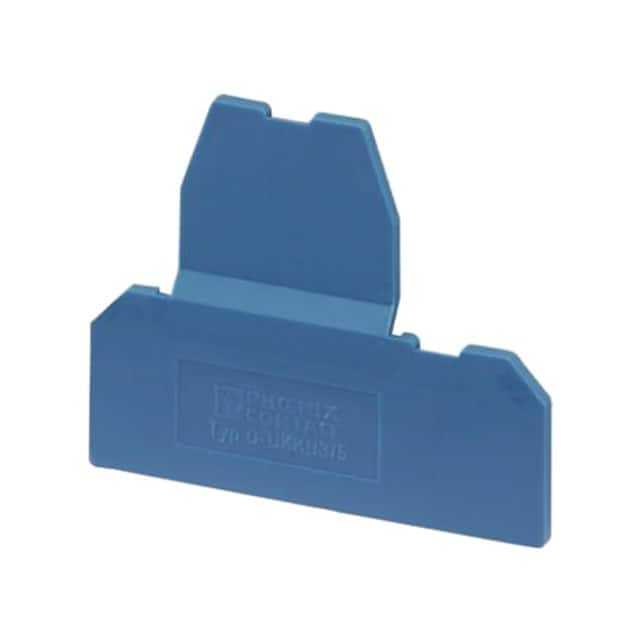 2771104 Phoenix Contact                                                                    END COVER BLUE