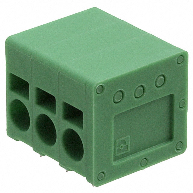 1990986 Phoenix Contact                                                                    PC TERM BLOCK 5MM 3POS GREEN