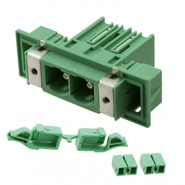 1701537 Phoenix Contact                                                                    TERM BLK HEADER 2POS GREEN