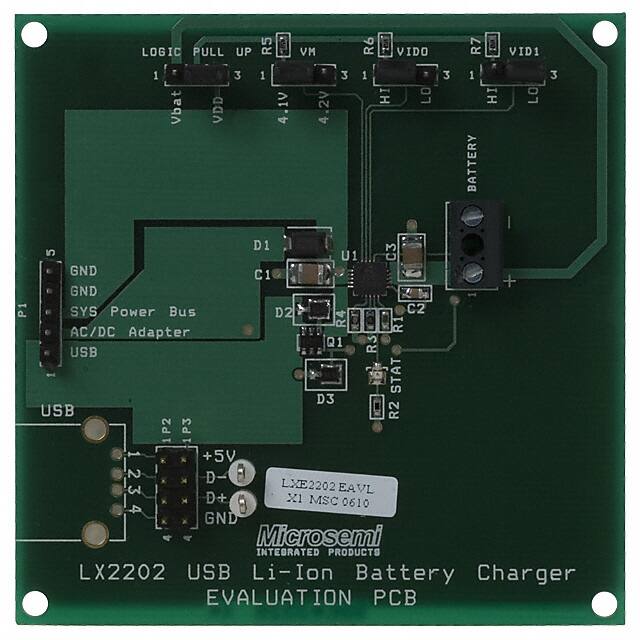 LX2202 EVAL Microsemi Corporation                                                                    BOARD EVAL ENGINEERING PRE-PROD