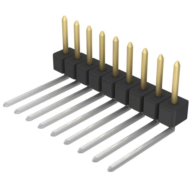 PBC09SBDN Sullins Connector Solutions                                                                    CONN HEADER .100 SINGL R/A 9POS