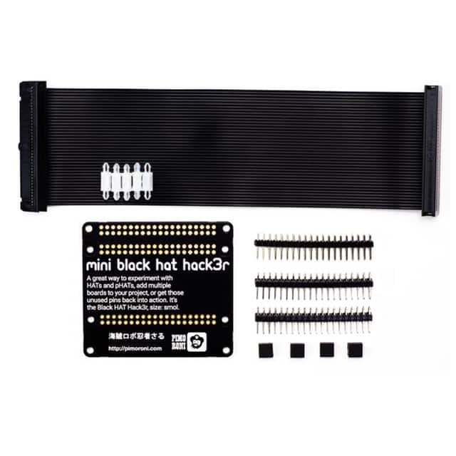 PIM170 Pimoroni Ltd                                                                    MINI BLACK HAT HACK3R SOLDER KIT